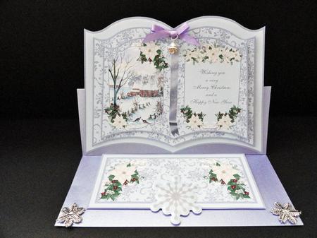Winter Scene Easel Book by Valerie Spowart