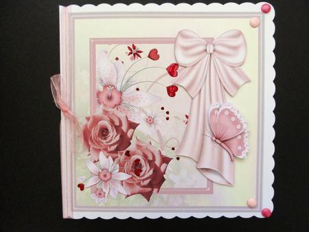 Pink Roses and Lilies Love by Valerie Spowart