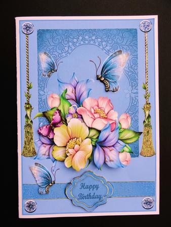 Beautiful Blooms and Butterflies by Valerie Spowart