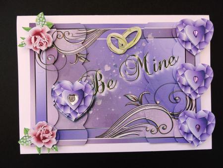 Be Mine Scalloped Edge Side Stacker Mini Kit by Valerie Spowart