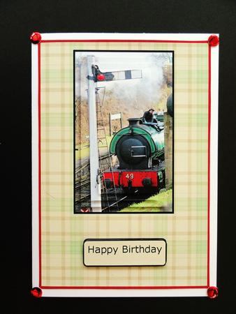 Steam Train at the Station by Valerie Spowart