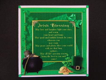 St Patricks Day Blessing by Valerie Spowart
