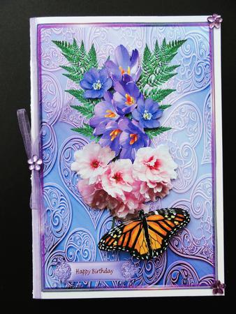 Happy Birthday/spring Card by Valerie Spowart