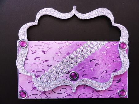 Satin & Diamonds Clutch Purse Mini Kit 2 by Valerie Spowart