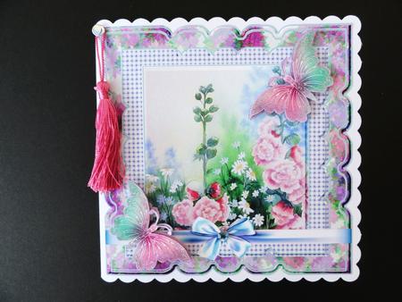 Scallop Butterflie and Garden by Valerie Spowart