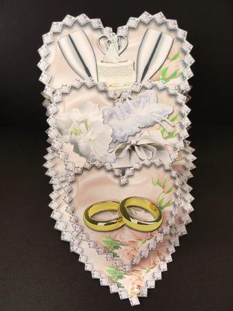 From This Day Forward Triple Easel Card & Envelope by Valerie Spowart