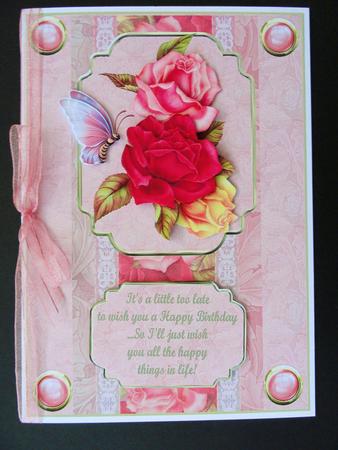 Colourful Roses Belated by Valerie Spowart