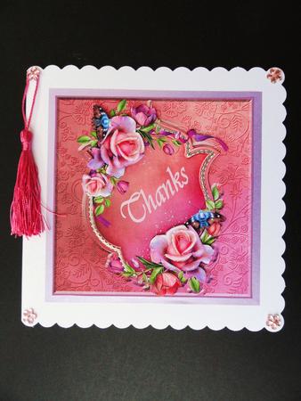 Rose Romantica, Thanks by Valerie Spowart