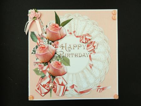 8x8 Just Peachy for Your Birthday by Valerie Spowart