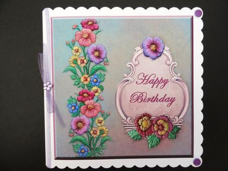 Fleurette, Happy Birthday by Valerie Spowart