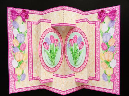 3D Double Concertina Pop-out  by Valerie Spowart