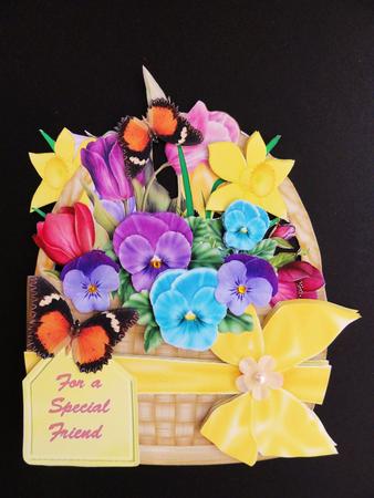 Flower Basket Mini Kit - All Things Bright & Beautiful by Valerie Spowart