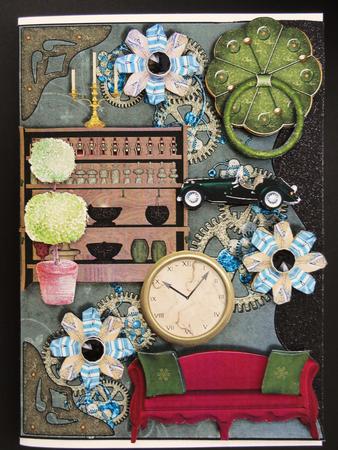 Male Card with a Difference -  by Valerie Spowart