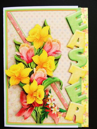 Easter Over the Side Daffodils Mini Kit by Valerie Spowart