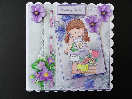 Beth Easter and Beth Loves Flowers Toppers by Valerie Spowart