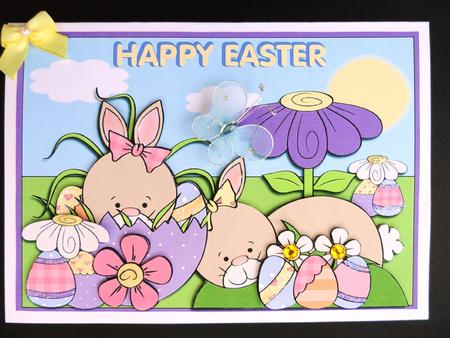 Easter Bunnies by Valerie Spowart