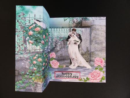 Pop Out Wedding/anniversary by Valerie Spowart