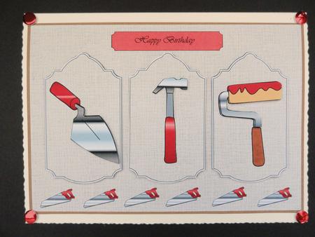 Tools of the Trade Tryptic by Valerie Spowart