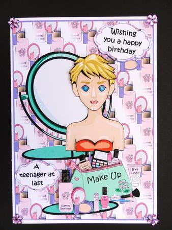 Girls and Make Up by Valerie Spowart