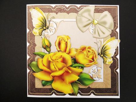 Yellow Roses Mini Kit by Valerie Spowart