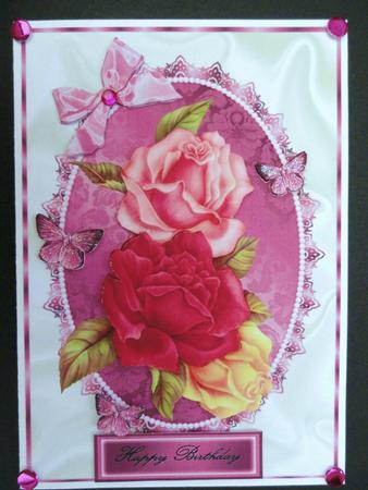 Beautiful Multicoloured Roses by Valerie Spowart