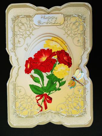 Shaped Card Mini Kit - Wild Roses by Valerie Spowart
