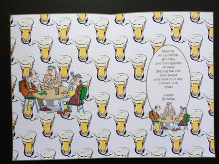 Fun Pub Birthday Insert by Valerie Spowart