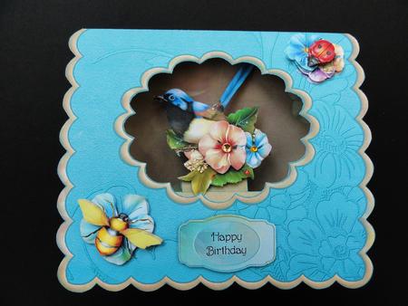 Magic Garden Scalloped Tent Card Kit by Valerie Spowart
