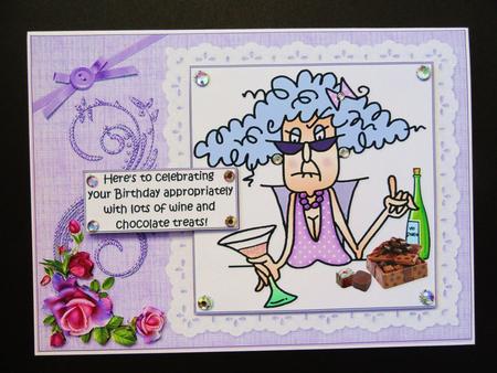 Stella Says Celebrate Appropriately Quick Card by Valerie Spowart