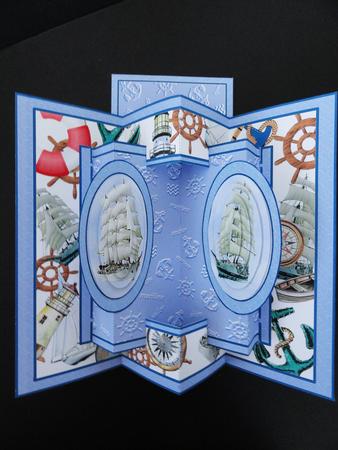 3D Double Concertina Pop-out  by Valerie Spowart