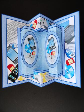 3D Double Concertina Pop-out  by Valerie Spowart