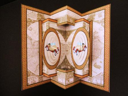3D Double Concertina Pop-out  by Valerie Spowart