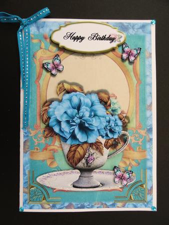 Female Birthday Card or Special Occasion by Valerie Spowart