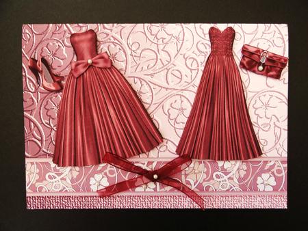 Evening Glamour Cut-outs 1 by Valerie Spowart
