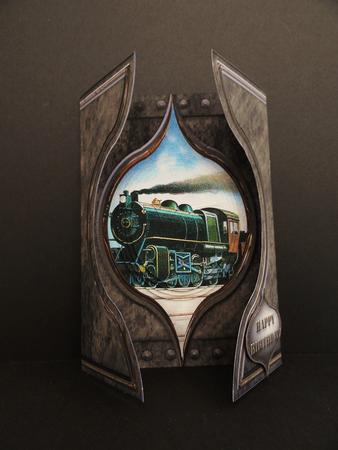 Steaming Ahead Aperture Gatefold Mini Kit by Valerie Spowart