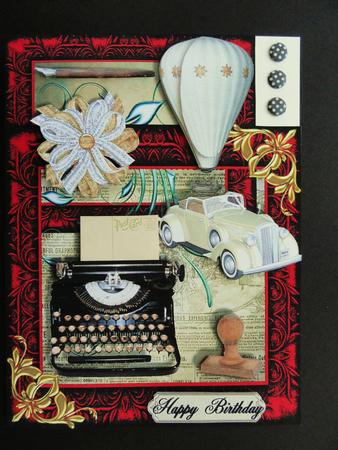 Male Birthday Card or Other Occasion by Valerie Spowart