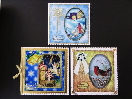 Christmas Pyramid Cards Bumper Kit by Valerie Spowart