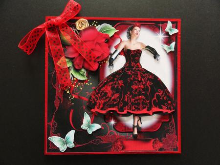 1950's Ruby in Red Mini Kit by Valerie Spowart