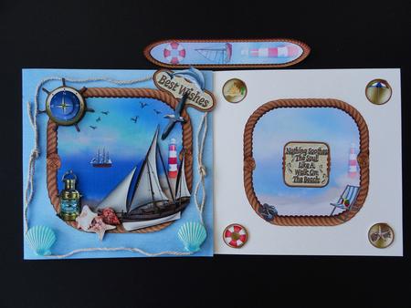Upon the Ocean Blue Mini-kit by Valerie Spowart