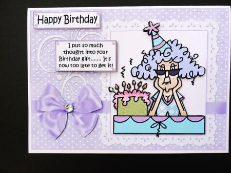 Stella and the Birthday Gift Quick Card by Valerie Spowart