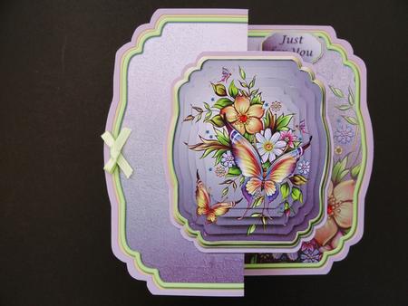 Butterflies and Flowers Fold Back Mini Kit by Valerie Spowart