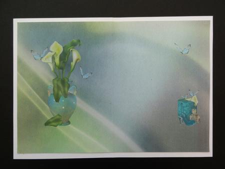 Butterfly Wishes Insert by Valerie Spowart