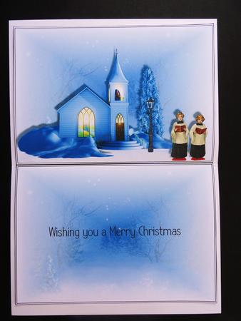 Christmas Insert by Valerie Spowart