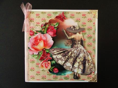 1950's Style Peach Rose Mini Kit by Valerie Spowart