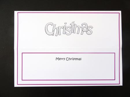 Christmas Large Dl Insert by Valerie Spowart