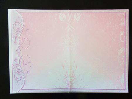 Delicate Flowers Pale Pink Insert by Valerie Spowart