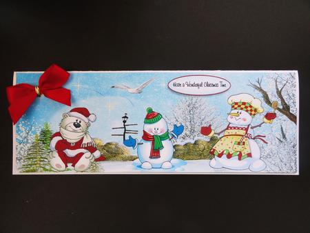 A Wonderful Christmas Scene by Valerie Spowart