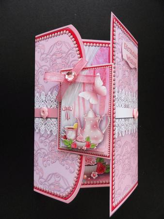 Tea Time - Tuck-in Gatefold Mini Kit by Valerie Spowart