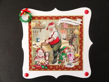 Santas Workshop by Valerie Spowart