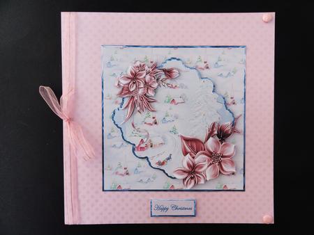 Homeward Sledge Ride Card with Topper by Valerie Spowart